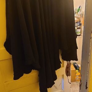 Vintage Shell Kepler Long Cape/Blanket like throw on